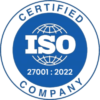 ISO 27001: 2022 Certified Company