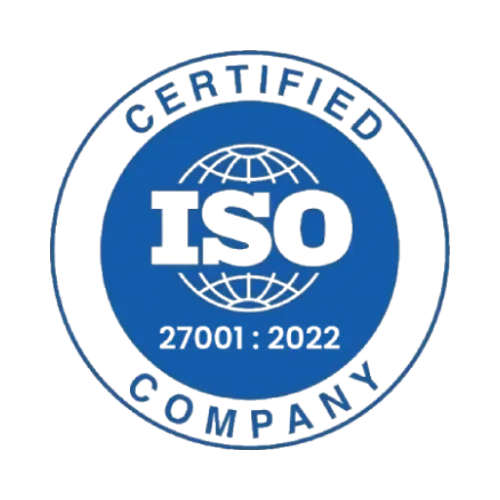 ISO 27001: 2022 Certified Company